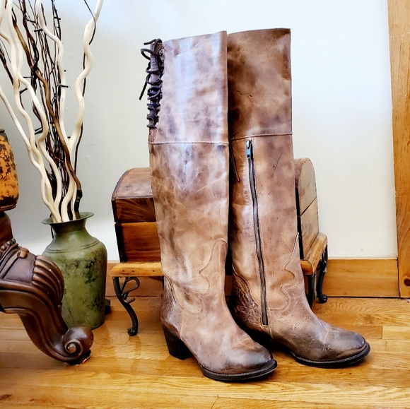 freebird Shoes - Freebird by Steve Madden Rolls Over the Knee Boots